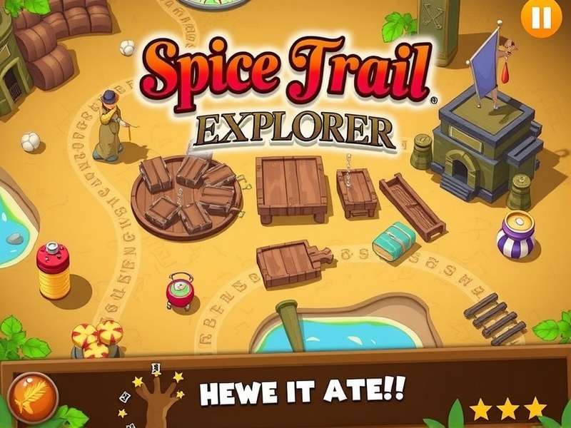 Spice Trail Explorer Game Screenshot